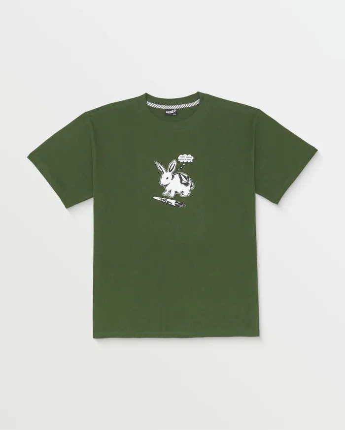 Dental Short Sleeve Tee 8211 Dark Pine Mens Volcom TShirts and Tanks