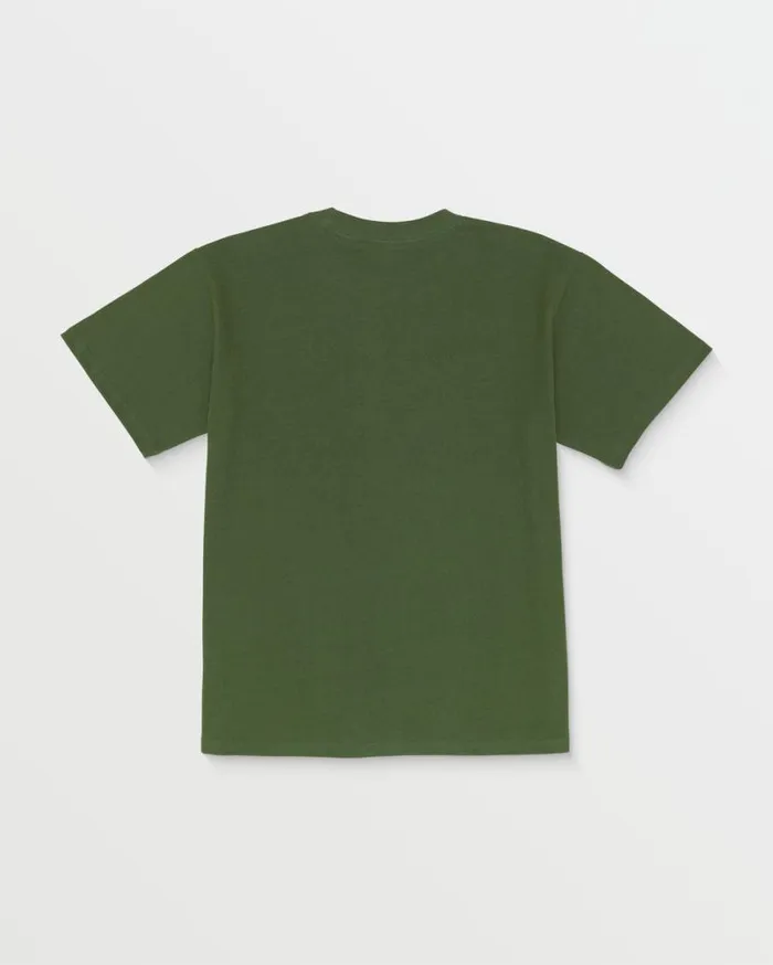 Dental Short Sleeve Tee 8211 Dark Pine Mens Volcom TShirts and Tanks