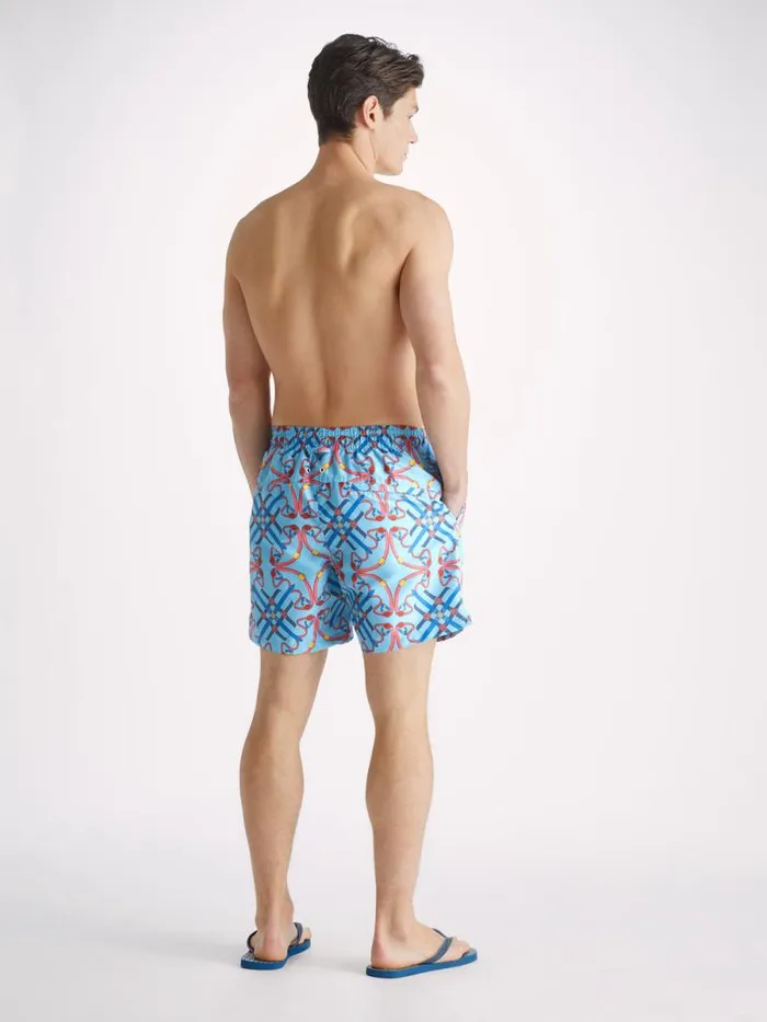 Derek Rose Classic Fit Swim Shorts Men Swim Shorts Maui 57 Multi