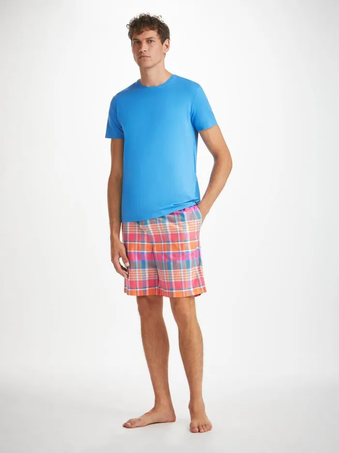 Derek Rose Lounge Shorts Men Lounge Shorts Barker 36 Cotton Multi