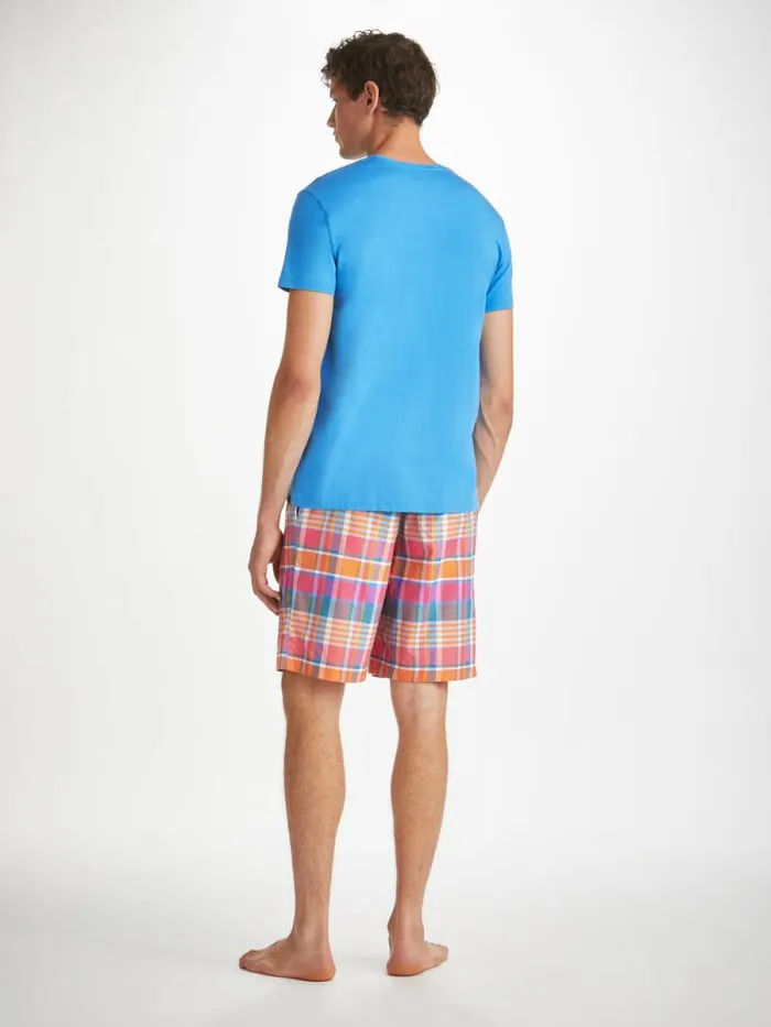 Derek Rose Lounge Shorts Men Lounge Shorts Barker 36 Cotton Multi