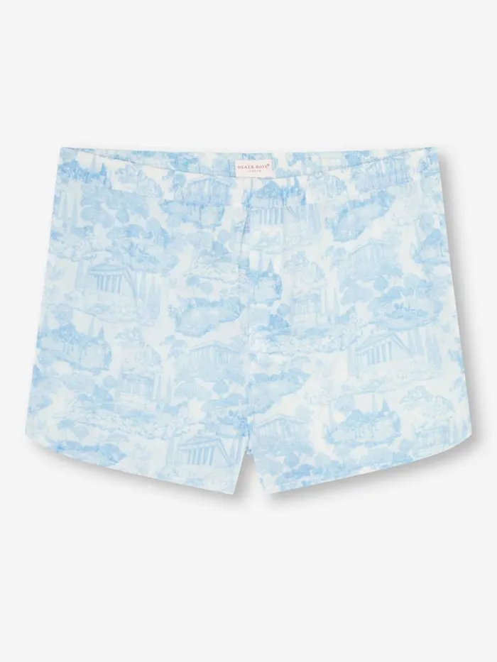 Derek Rose Modern Fit Boxer Shorts Men Modern Fit Boxers Ledbury 77 Cotton Batiste White
