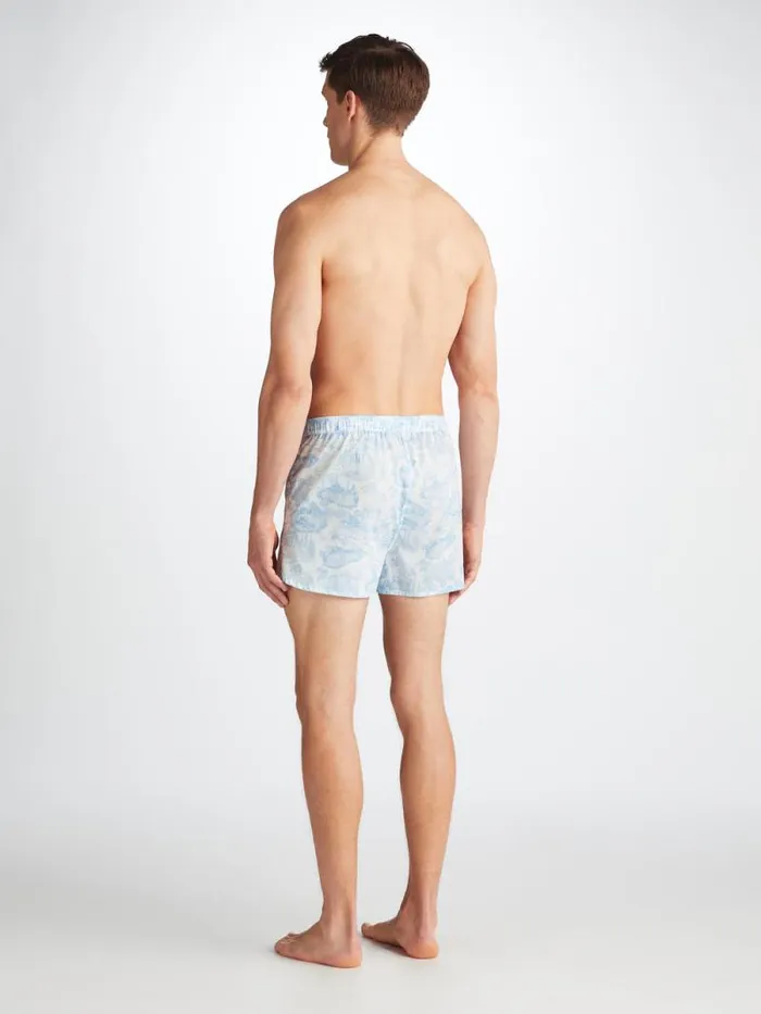 Derek Rose Modern Fit Boxer Shorts Men Modern Fit Boxers Ledbury 77 Cotton Batiste White