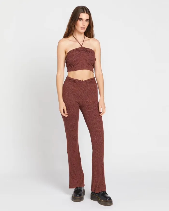 Desert Dazin Pants 8211 Espresso Womens Volcom Bottoms