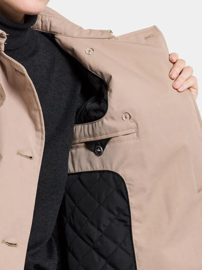 Desiree Parka Beige Women Didriksons Trenchcoats