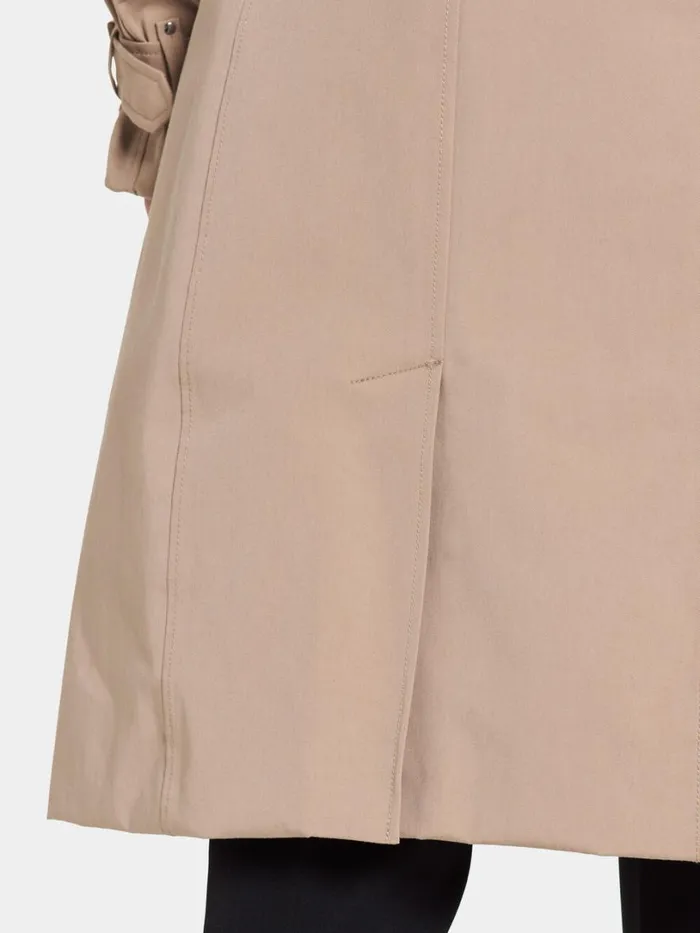 Desiree Parka Beige Women Didriksons Trenchcoats