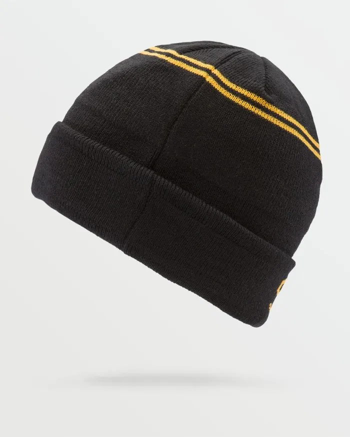 Dive Stone Beanie 8211 Black Mens Volcom Hats and Beanies