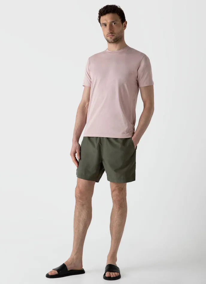 Drawstring Swim Shorts Hunter Green Men SUNSPEL Swimwear