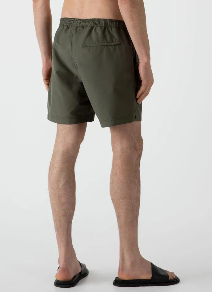 Drawstring Swim Shorts Hunter Green Men SUNSPEL Swimwear