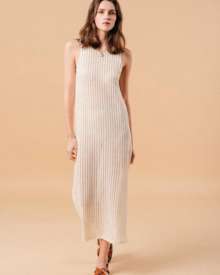 DRESS BEIGE MUSC Shop Grace and Mila Long Dresses