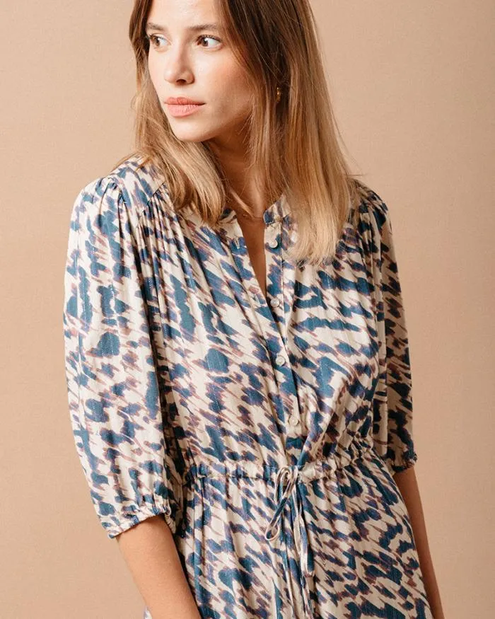 DRESS BLEU MARANT Shop Grace and Mila Printed Dresses