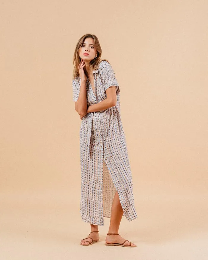 DRESS BLEU MAUVE Shop Grace and Mila Printed Dresses