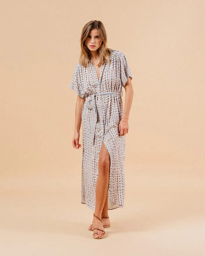 DRESS BLEU MAUVE Shop Grace and Mila Printed Dresses