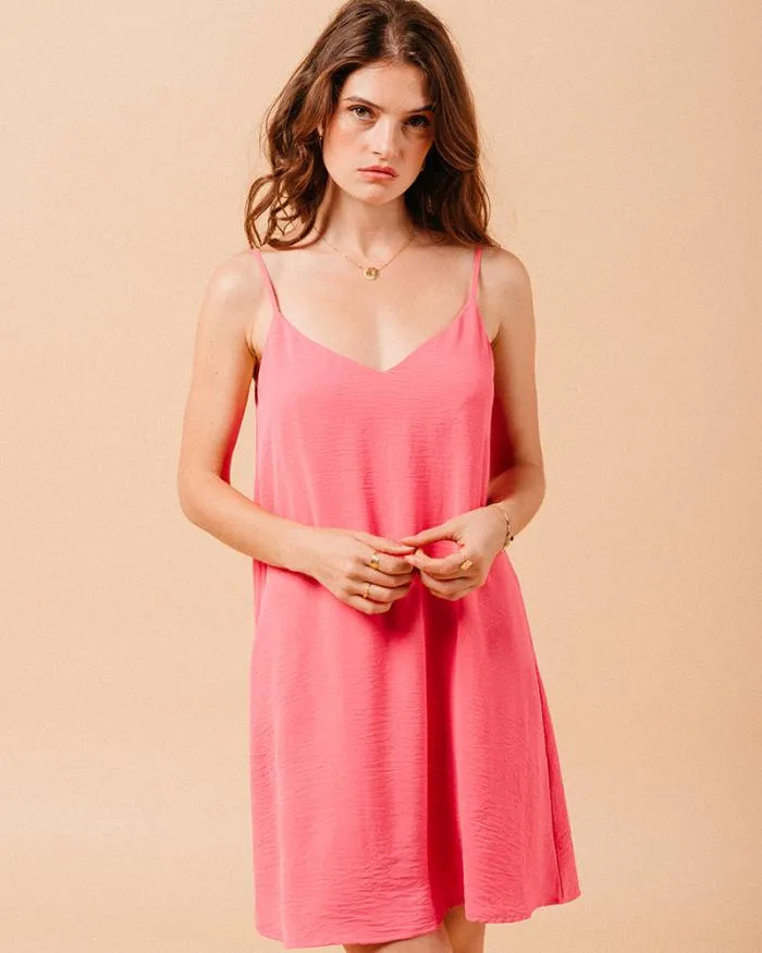 DRESS FUCHSIA MINA Shop Grace and Mila Short Dresses