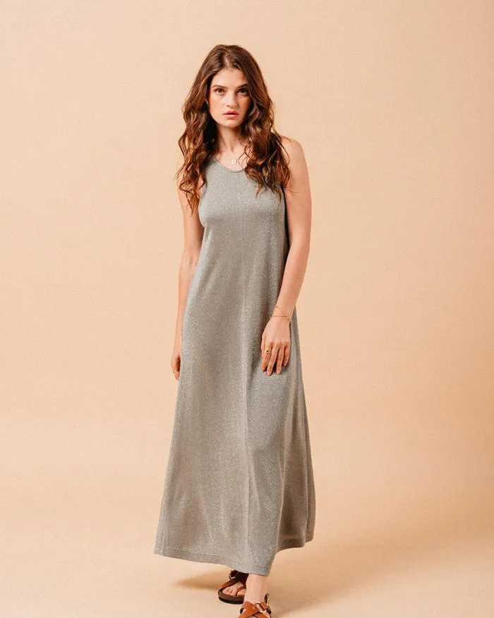 DRESS KAKI MICHELLE Shop Grace and Mila Long Dresses