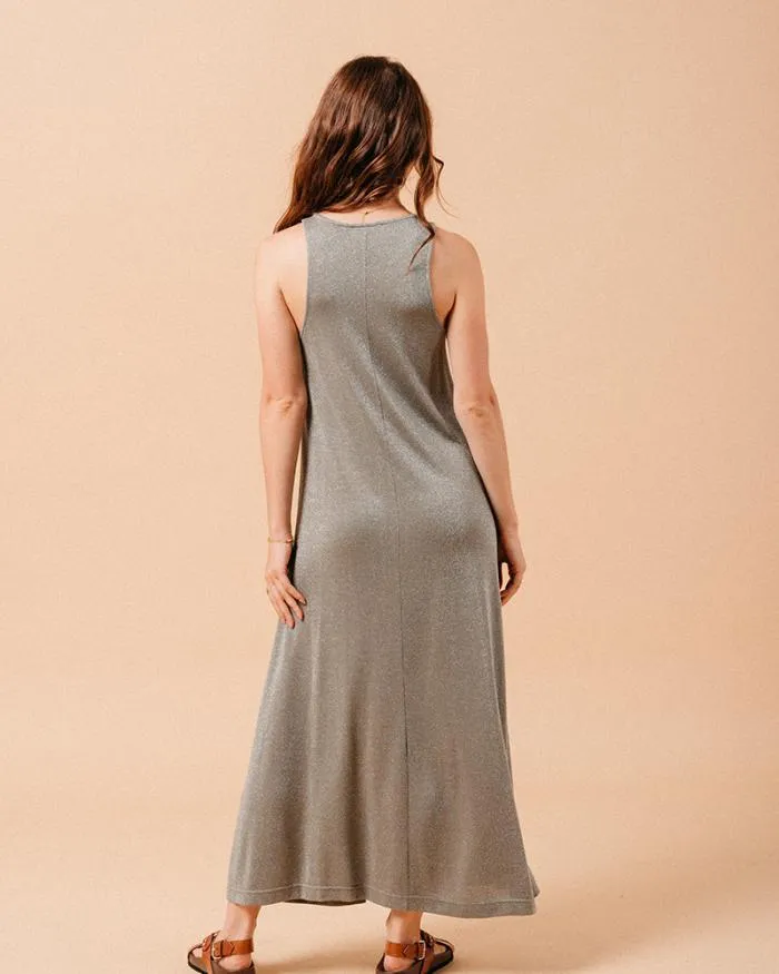 DRESS KAKI MICHELLE Shop Grace and Mila Long Dresses