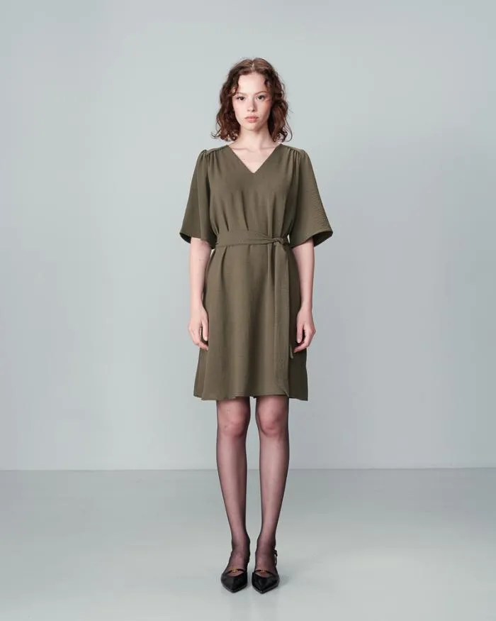 DRESS KAKI NIA Shop Grace and Mila Short Dresses