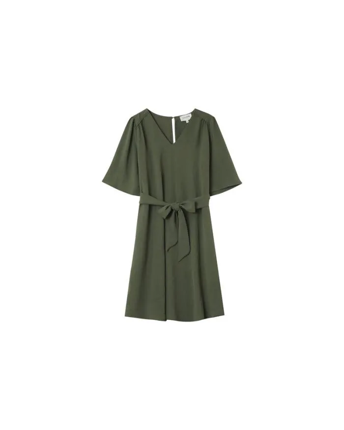 DRESS KAKI NIA Shop Grace and Mila Short Dresses