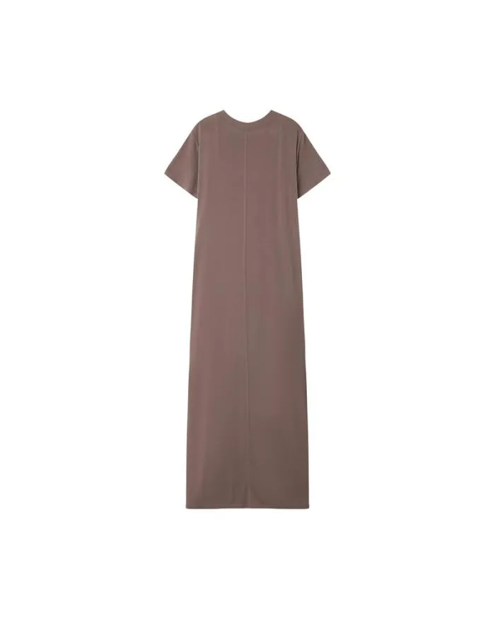 DRESS TAUPE NINA Shop Grace and Mila Long Dresses