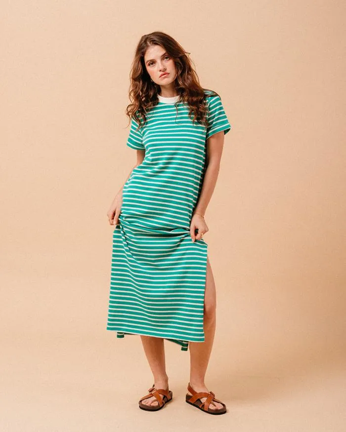 DRESS VERT MONTMARTRE Shop Grace and Mila Printed Dresses