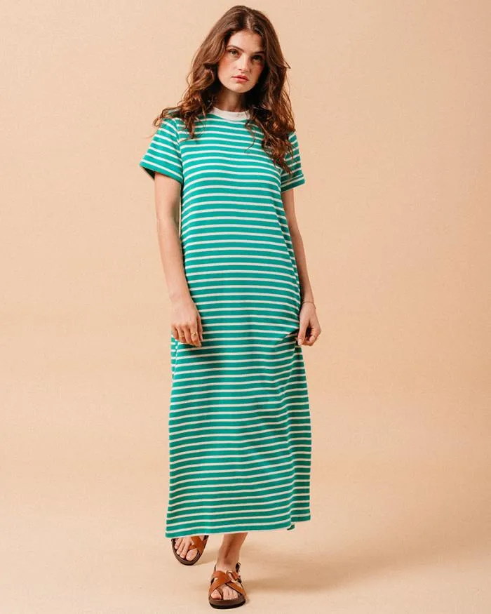 DRESS VERT MONTMARTRE Shop Grace and Mila Printed Dresses