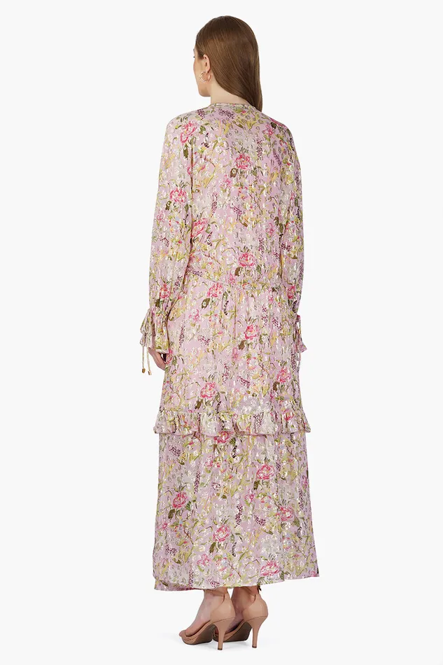 Dresses America and Beyond Women Blooming Florals Maxi Dress