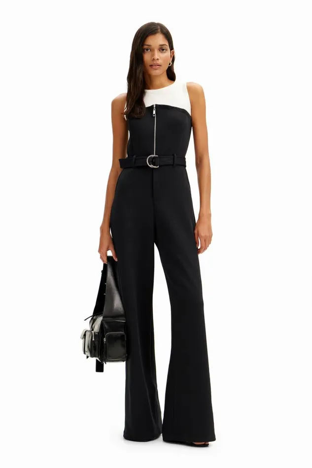 Dresses And Jumpsuits Women Desigual Long Jumpsuit Black
