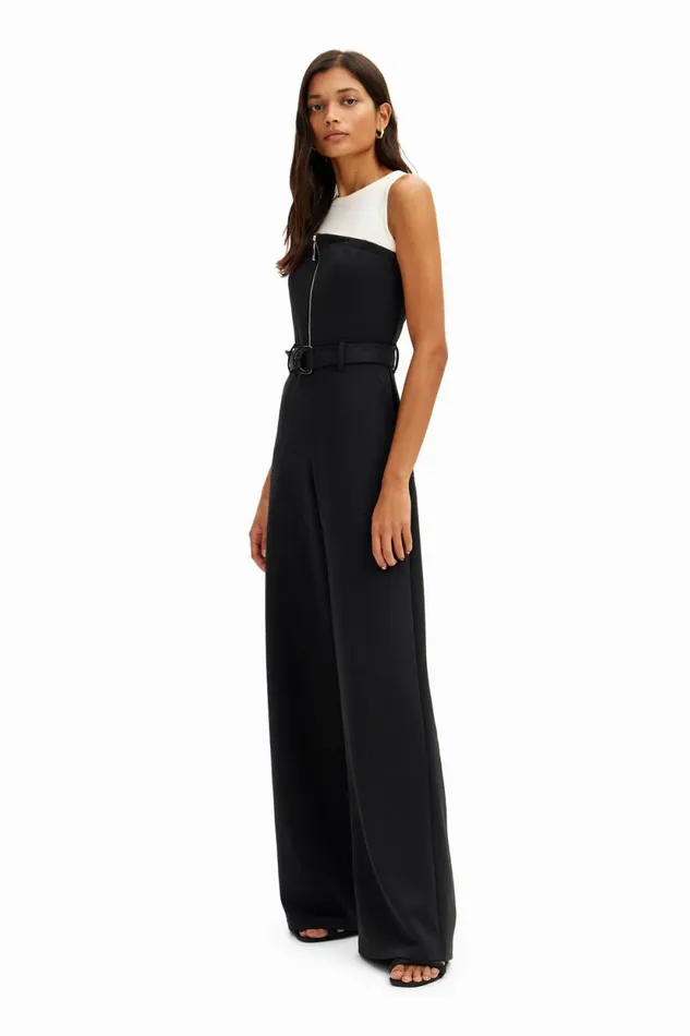 Dresses And Jumpsuits Women Desigual Long Jumpsuit Black