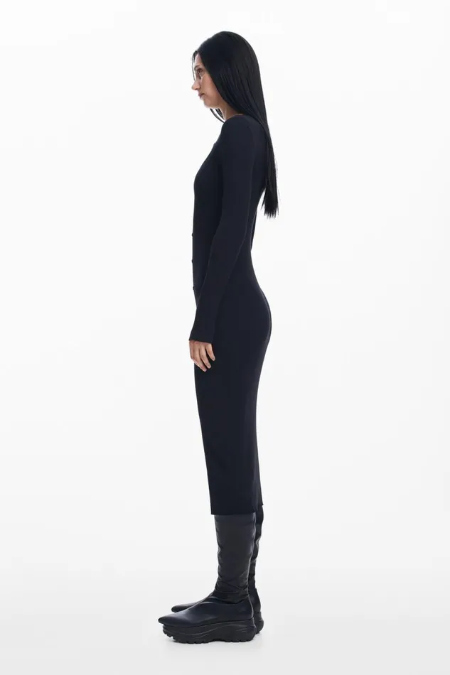 Dresses And Jumpsuits Women Desigual Maitrepierre Cutout Dress Black