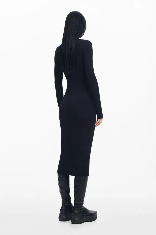 Dresses And Jumpsuits Women Desigual Maitrepierre Cutout Dress Black