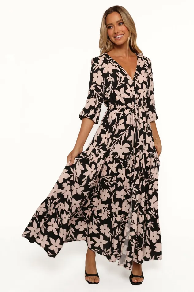 Dresses Kelda Dress Black Augusta Print Petal and Pup Women