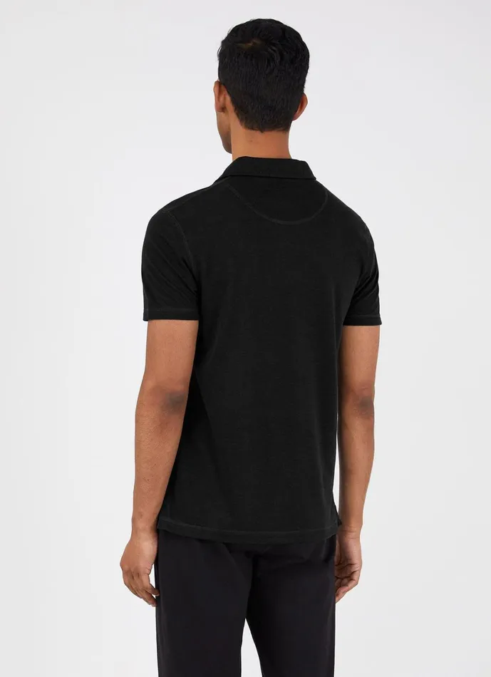 DriRelease Active Polo Shirt Black Men SUNSPEL Activewear