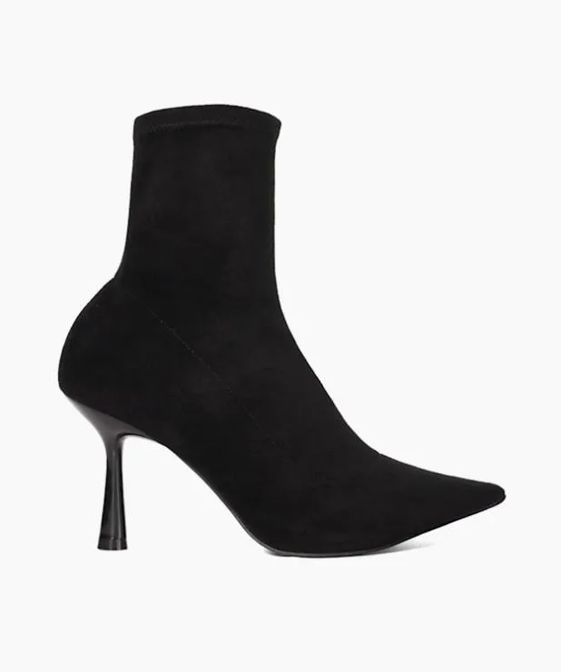 Dune London Ankle Boots Women FlareHeel Ankle Boots Black