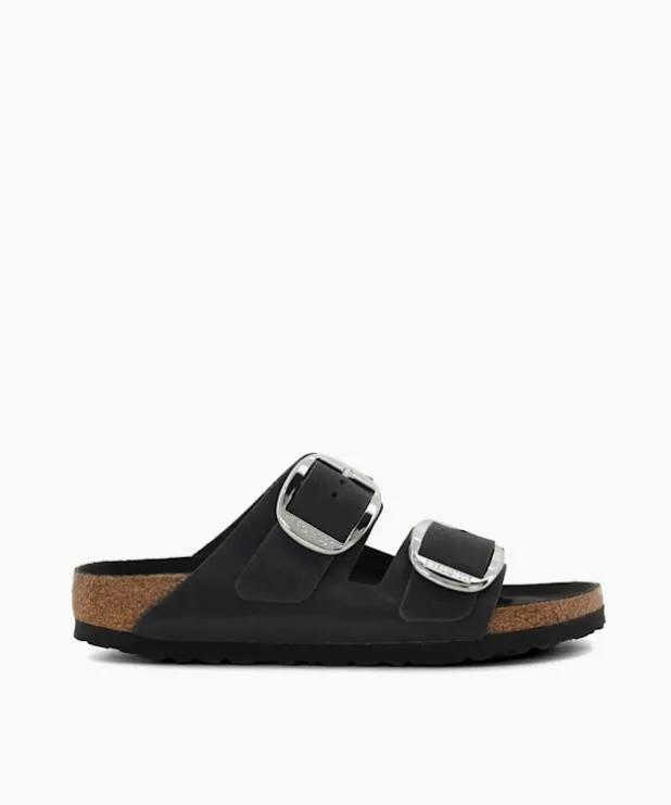 Dune London Black Sandals Women Casual DoubleStrap Sandals Black Leather