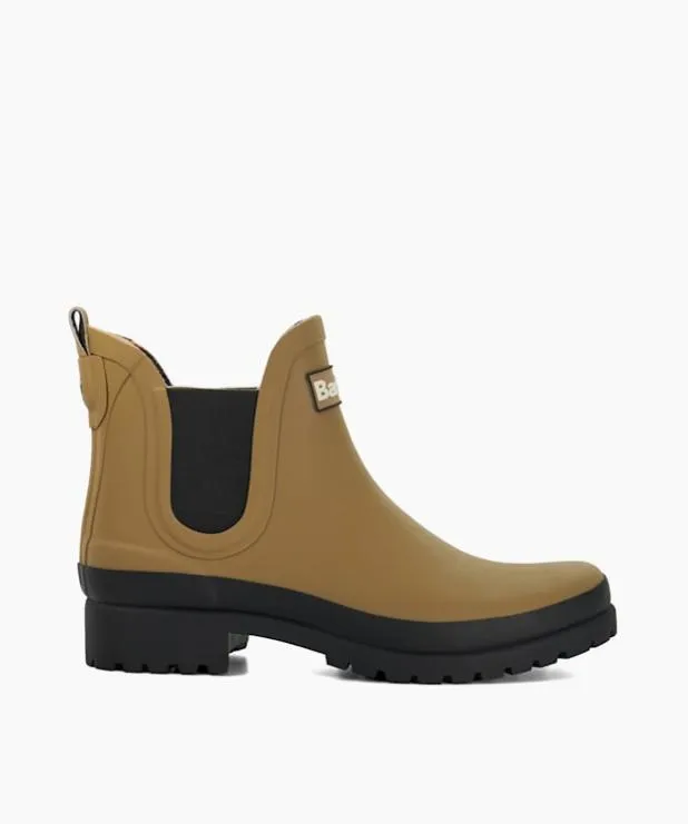 Dune London Brown Boots Women Low Rubber Chelsea Boots Brown