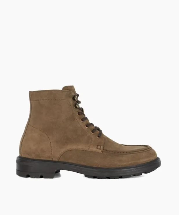 Dune London Casual Boots Men Lace Up Cleated Sole Casual Boots Neutral