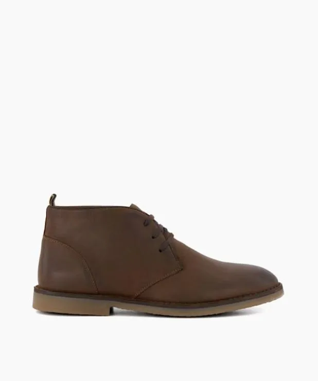 Dune London Chukka Boots Men Casual Chukka Boots Brown