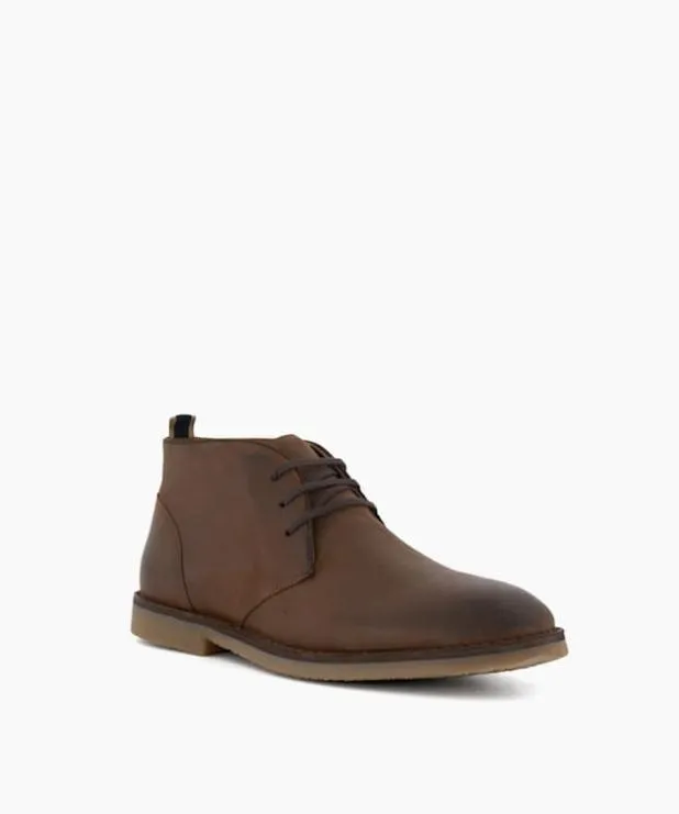Dune London Chukka Boots Men Casual Chukka Boots Brown