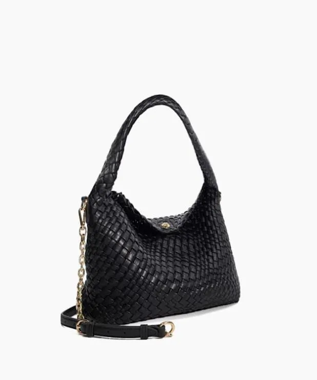 Dune London Crossbody Bags Women Woven Shoulder Bag Black