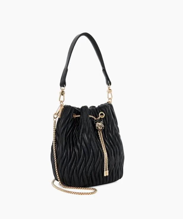 Dune London Handbags Women Embellished Cross Body Pouch Bag Black