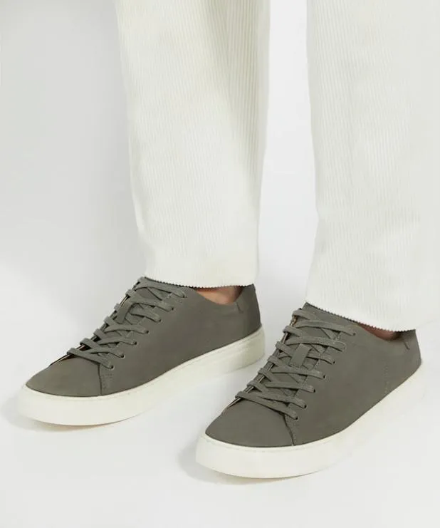 Dune London Trainers Men Cup Sole Trainers Grey