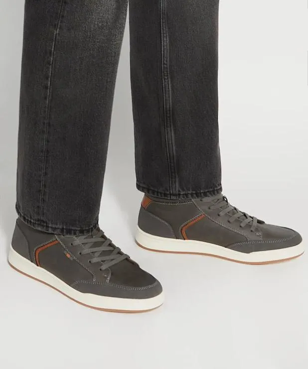Dune London Trainers Men PU High Top Trainers Grey