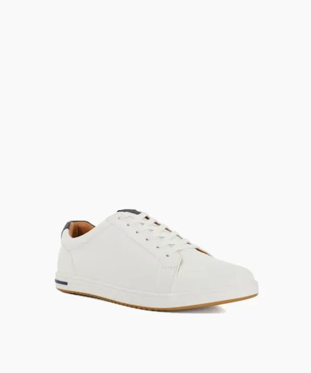 Dune London Trainers Men Wide Fit Trainers White
