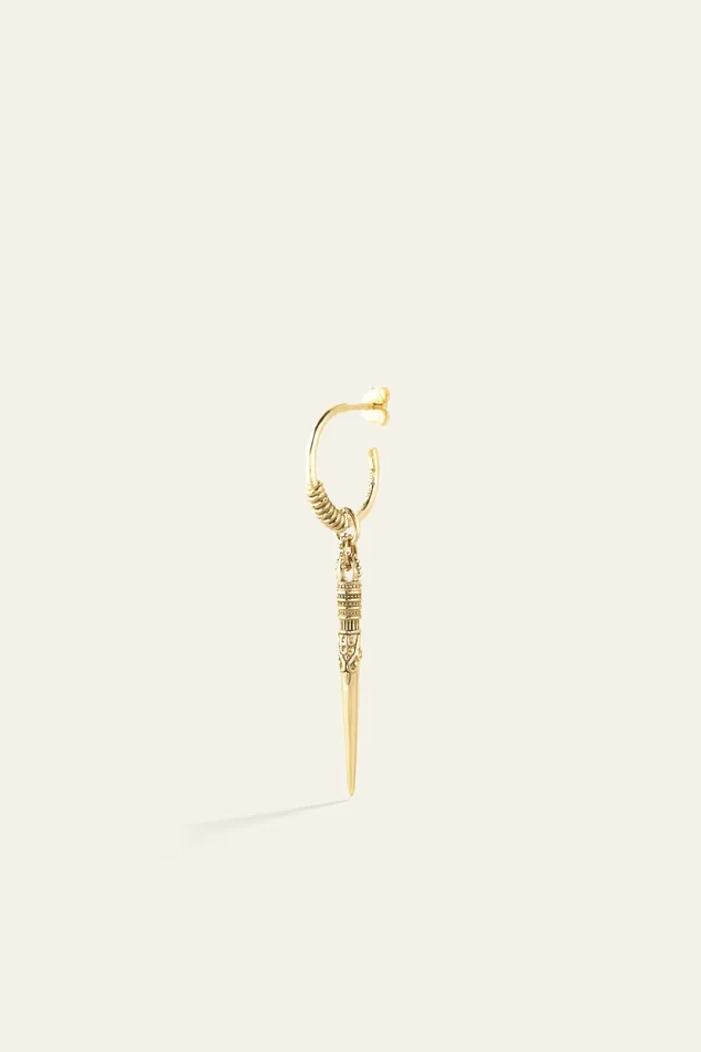 Earring Olivia Gold Women Baandsh Jewelry