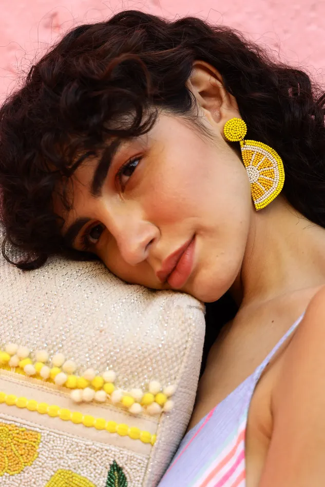 Earrings America and Beyond Women Lucky Lemons Earrings