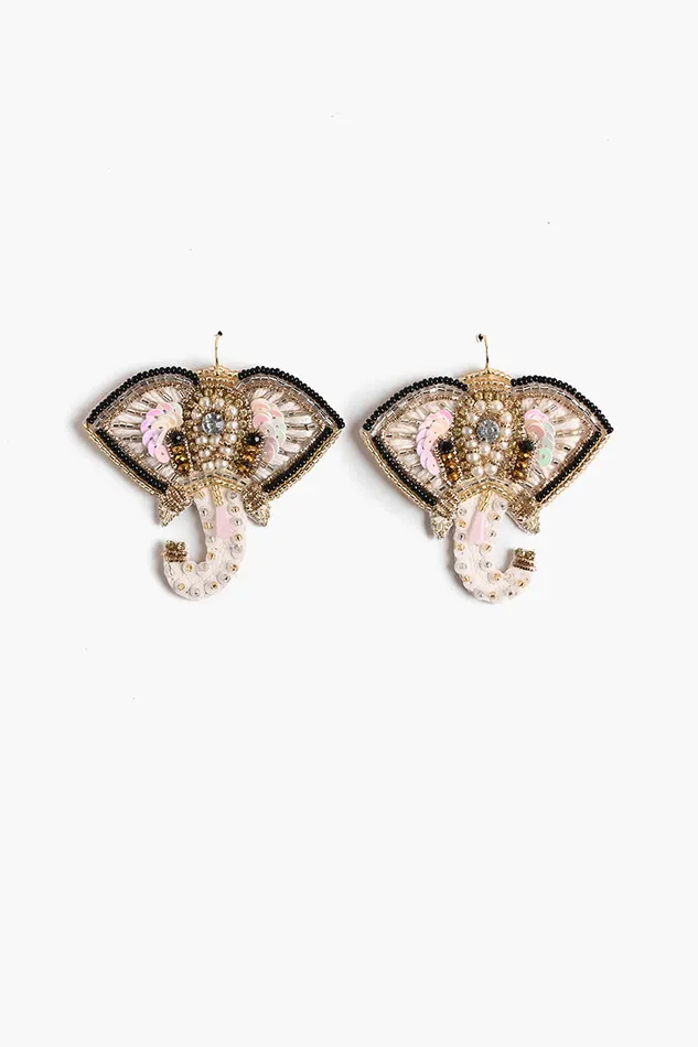 Earrings Women Elephant Beaded Earrings America and Beyond