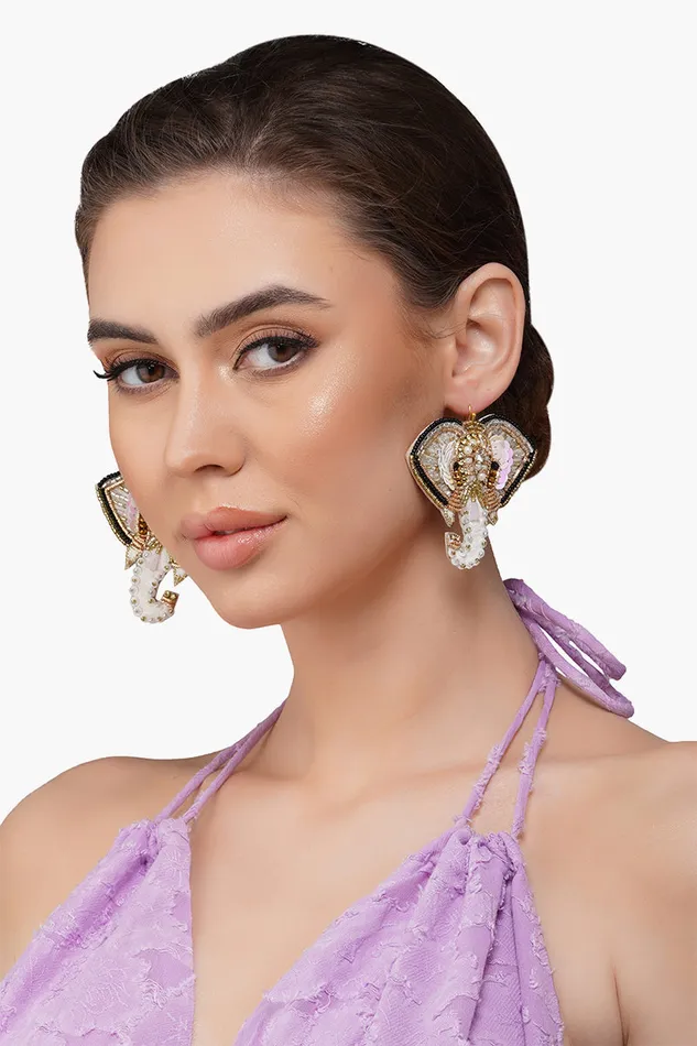 Earrings Women Elephant Beaded Earrings America and Beyond