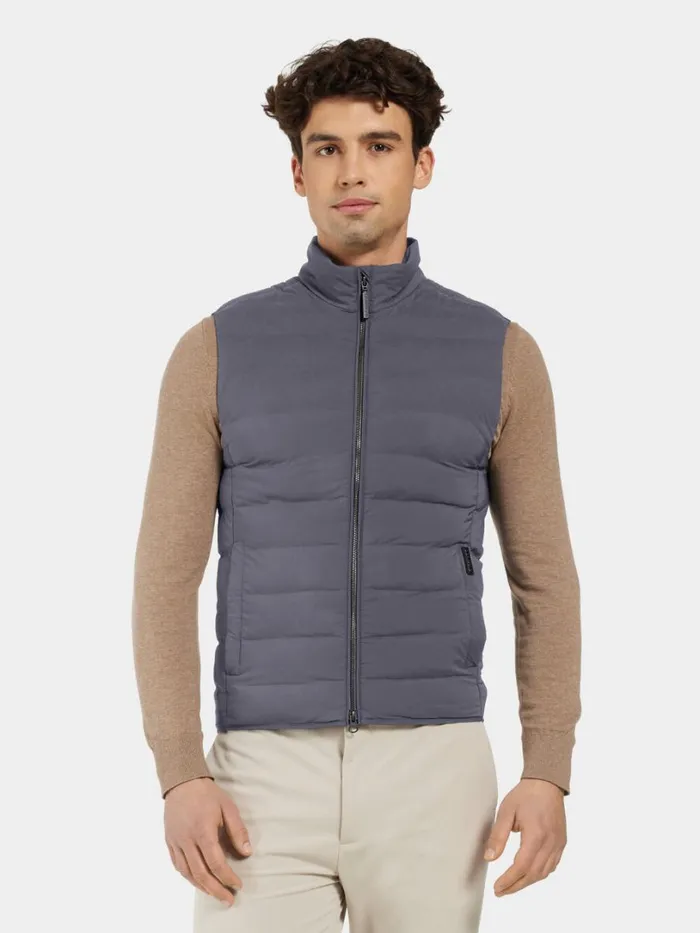 Egon Vest Austere Blue Men Didriksons Vests
