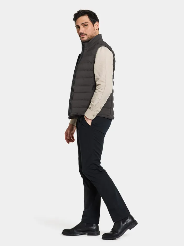 Egon Vest Black Men Didriksons Vests