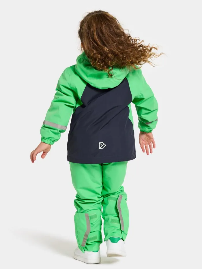 Enso Kids039 Jacket Frog Green Kids Didriksons Spring Jackets